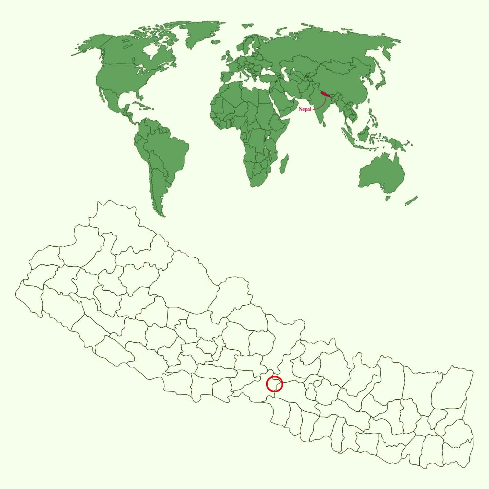 Nepal - location